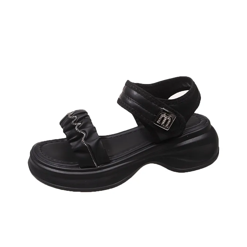 WUJI One Strap Sandals 5.5CM Women's-0