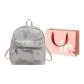 Silver+Shopping Bag