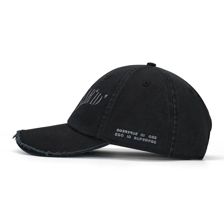 XTEP Cotton Baseball Caps Unisex Black Gray-1