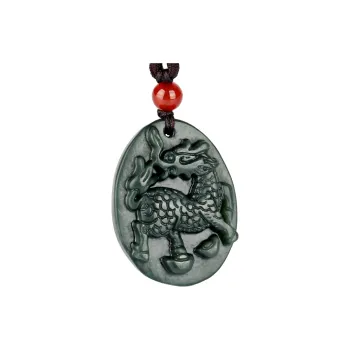 WANYUHUN Hetian Jade Pendants Green Jade Unisex