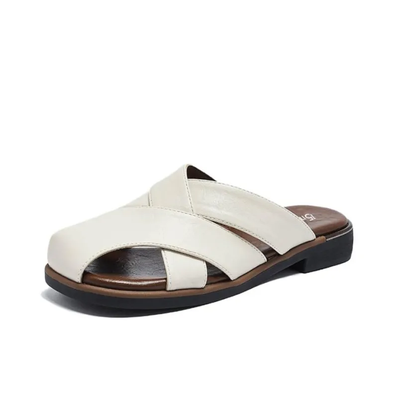 15 MINS Abrasion Resistant Closed Toe Slippers Women's-1