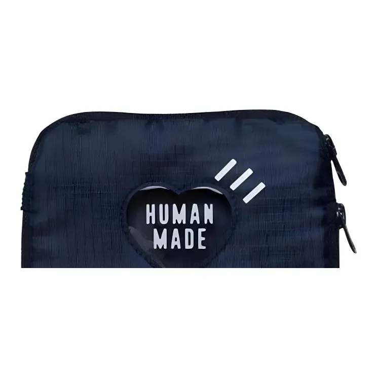 HUMAN MADE Polyester Makeup Bag Women's Marine Blue-4