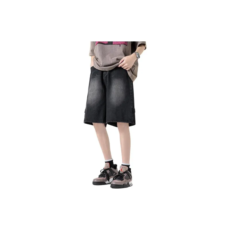 SUNSETMONENT Denim Shorts Unisex-1
