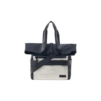 FREITAG TPU Tote Bag, Shopping Bag, Handbag Unisex White & Black