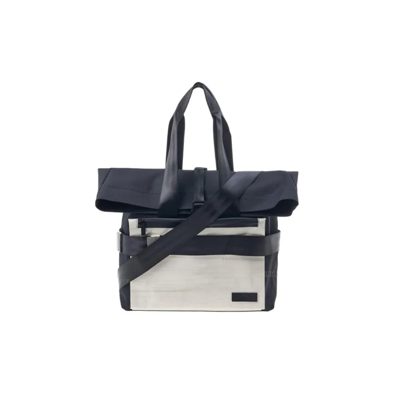 FREITAG TPU Tote Bag, Shopping Bag, Handbag Unisex White & Black-0