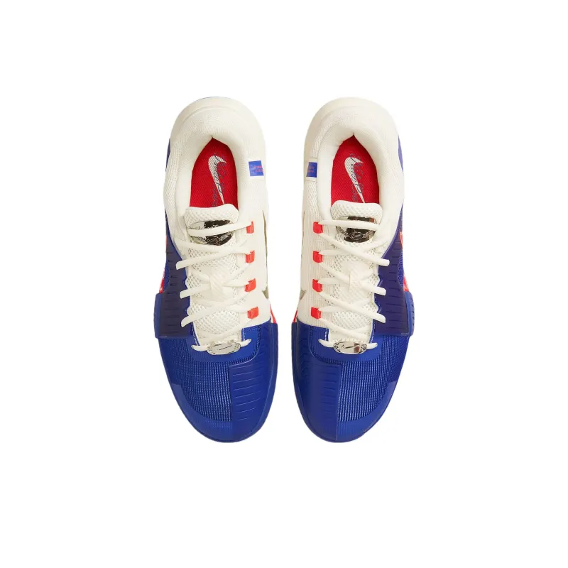 Nike Zoom GP Challenge 1 Anti Slip Wear Resistant Low Top Tennis Shoes Men's Blue-3