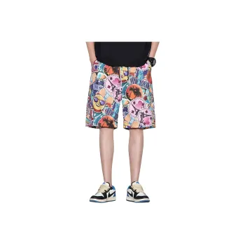 DABAISHA Casual Shorts Unisex Pink