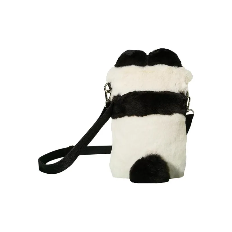 Skechers Fabric Shoulder Bag Crossbody Bag Small Size Women's White & Black-0