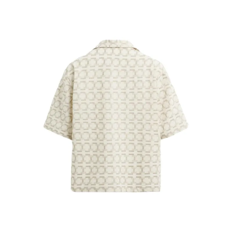 ZARA Shirts Men Beige-1