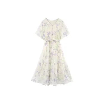 A Paradise For Awakening Short Sleeved Dress Women's