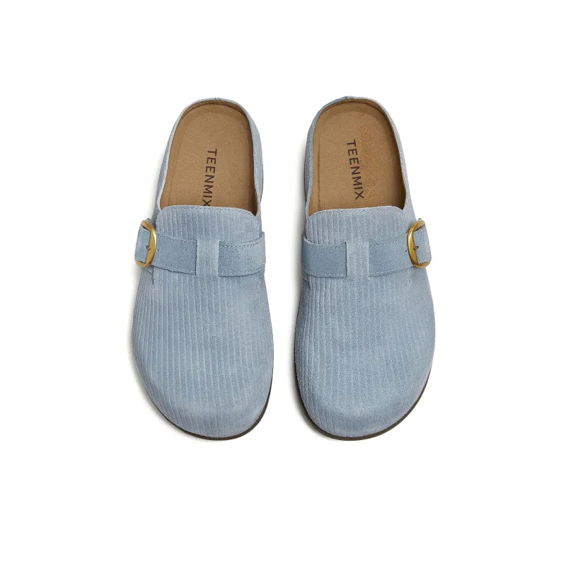 Teenmix Abrasion Resistant Closed Toe Slippers Women's-23