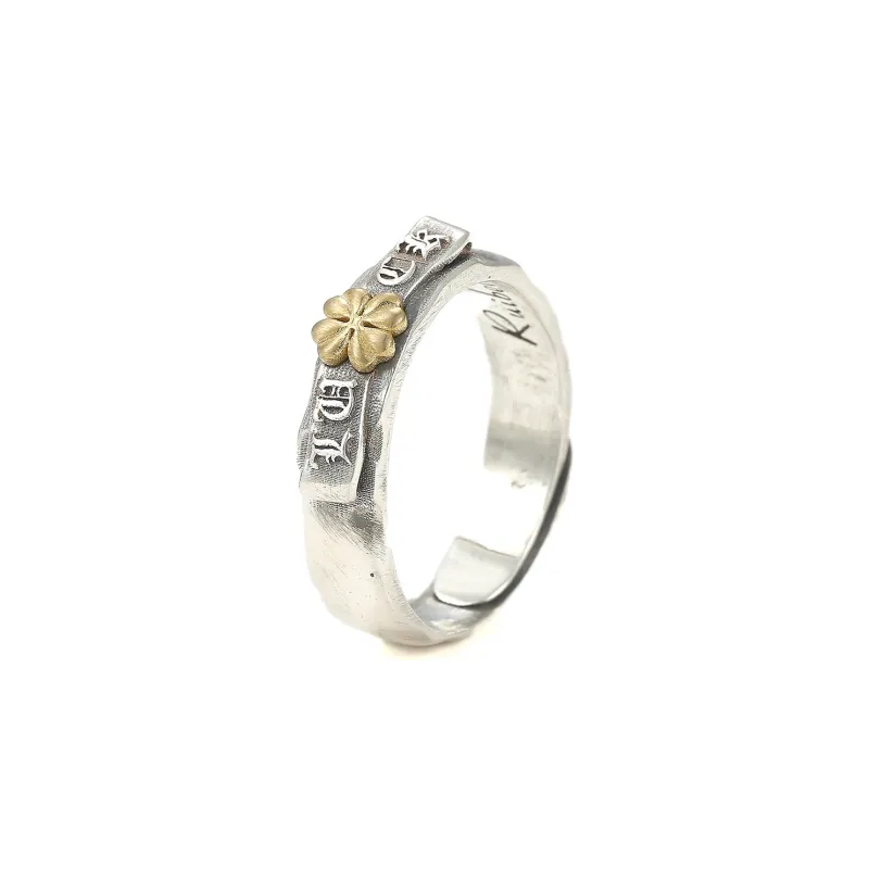 Ruibeila 990 Fine Silver Rings Unisex-1