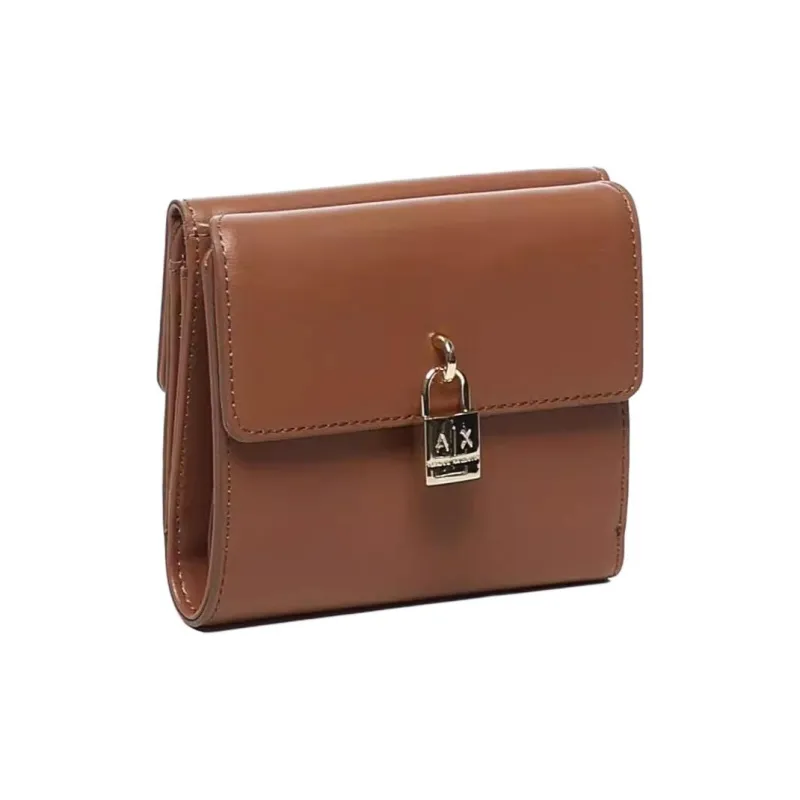 ARMANI EXCHANGEAE Polyester Wallet Women's Brown-1