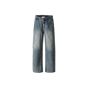 TSMLXLT Jeans Unisex Blue