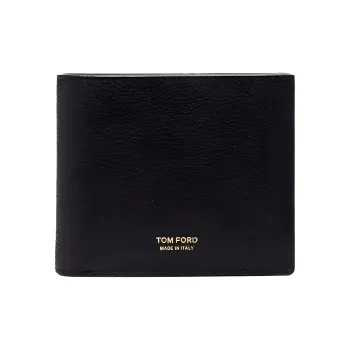TOM FORD Cow Leather Wallet Men's Black