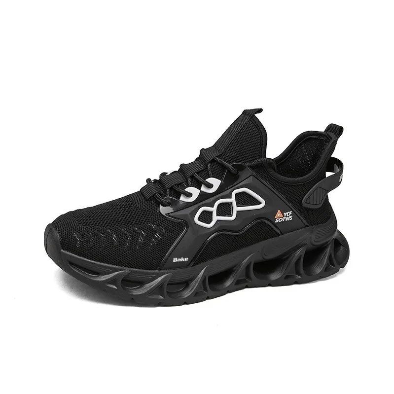 BAKE Anti Slip Wear Resistant Low Top Casual Shoes Men's-5