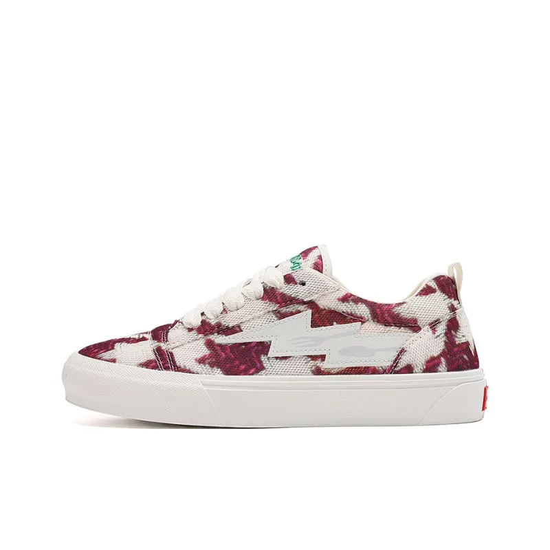 FireMonkey Slip Resistant, Impact Resistant, Abrasion Resistant Low Top Preppy Style Skateboard Shoes Unisex-33