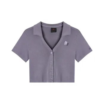 Jordan Crop Tops Women's Dawn Dark Purple