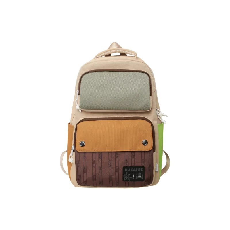 SUN EARTH &U Nylon Backpack Unisex Multicolor-6