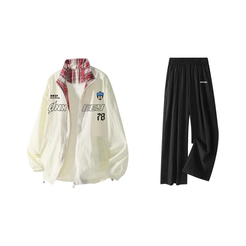 Qnxeey Casual Sportswear Unisex-4