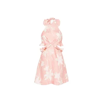 Zimmermann Acadian Floral-print Mini Dress