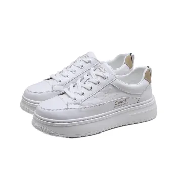 Spider King Anti Slip Wear Resistant Low Top Skateboard Shoes Women's Khaki
