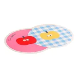 Apple Placemat-Style B-Pink Blue