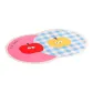 Apple Placemat-Style B-Pink Blue