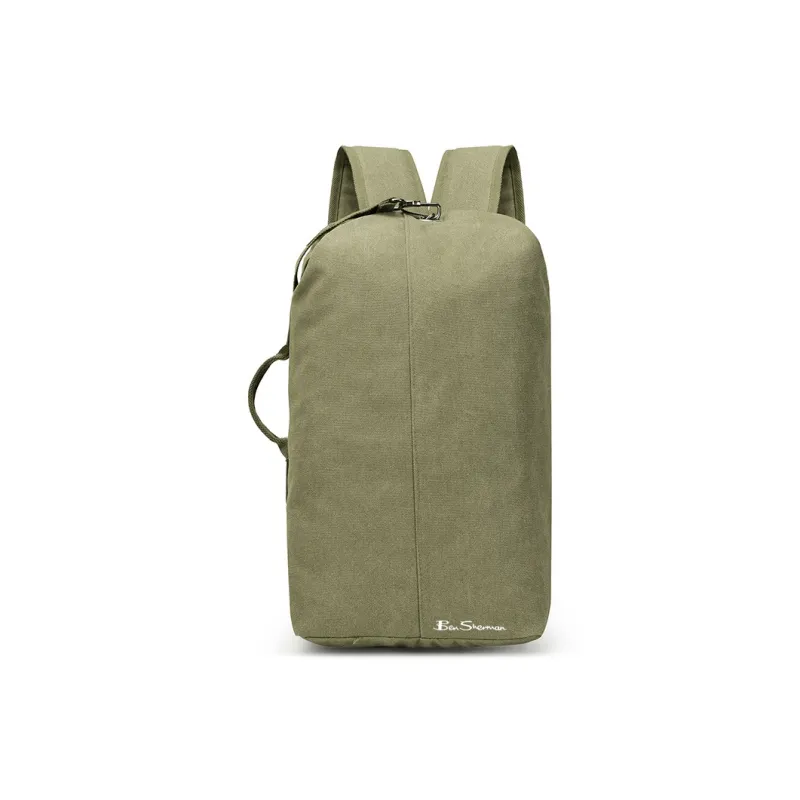 BEN SHERMAN Canvas Backpack Unisex Multicolor-7