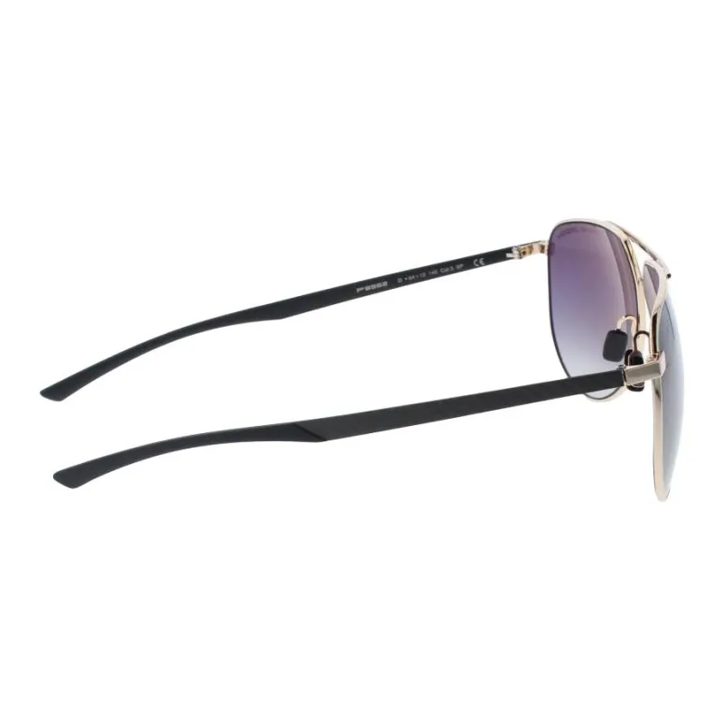 PORSCHE DESIGN Metal Aviator Sunglasses Men's Gray-2