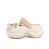 Beige Pink[Floral Bowknot]