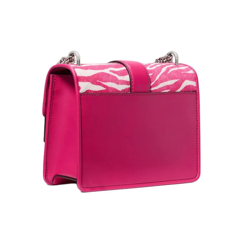 MICHAEL KORS Greenwich Calf Hair Shoulder Bag, Crossbody Bag Trumpets Women's Dragon Fruit-1