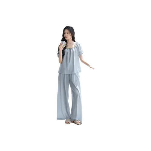 XWI Casual Suits Women's Light Blue