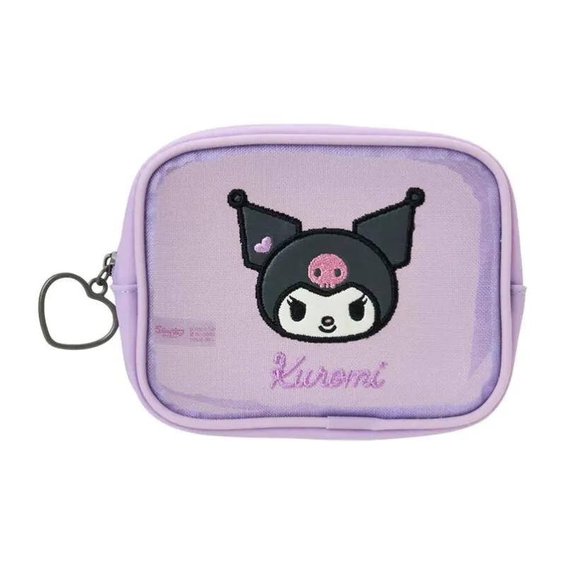 Sanrio Kuromi PVC Makeup Bag Women's Purple-0