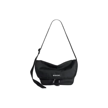 Balenciaga Explorer Polyamide Messenger Bag, Crossbody Bag, Shoulder Bag Trumpets Men's Black