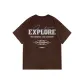 [100% cotton]Coffee (Hb Tranquil World Chest Logo _Hb Tranquil World Back Logo)