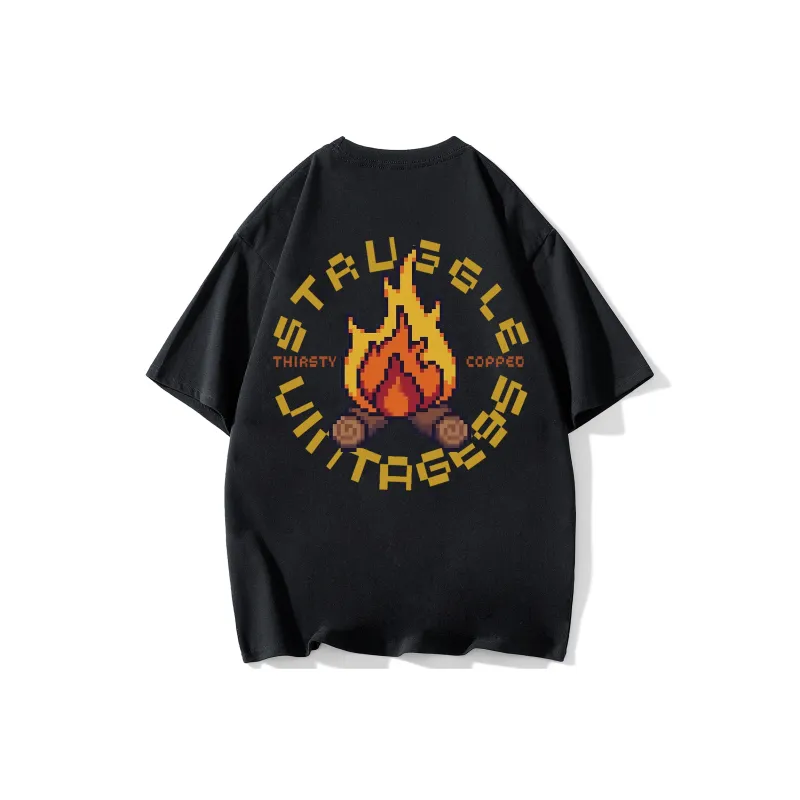 Struggle Vintage95 T Shirt Unisex-0