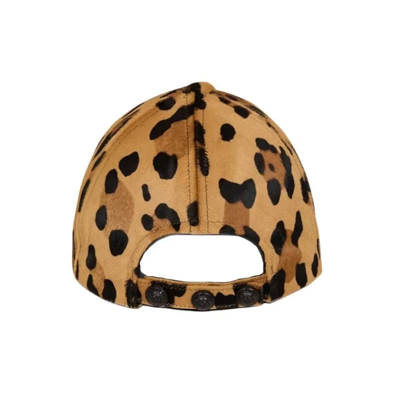 BALMAIN Leopard print Cap-2