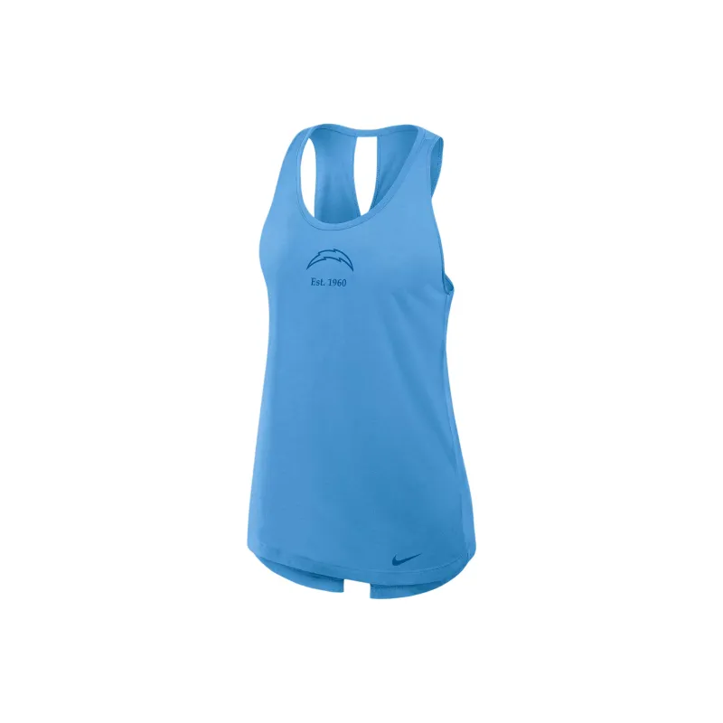 Nike Los Angeles Chargers Established Women's Nike Dri FIT Nfl Tank Top-0