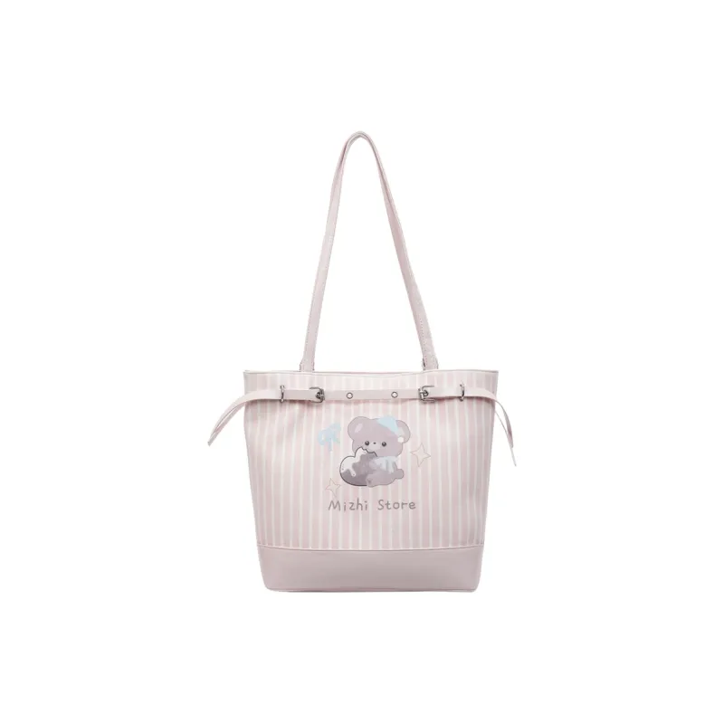 Vack PU Tote Bag, Shopping Bag, Shoulder Bag Women's Multicolor-10