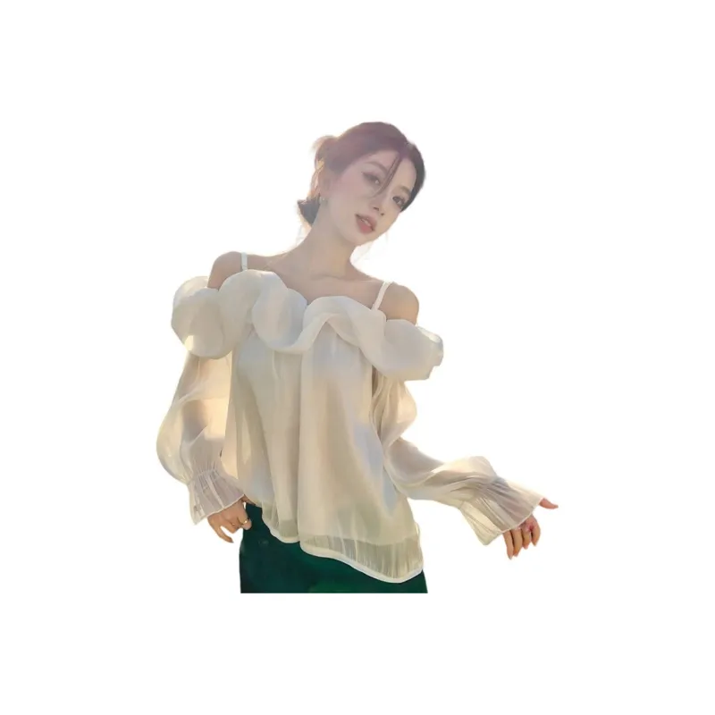 COVER TIME T Shirts Women's Apricot-0