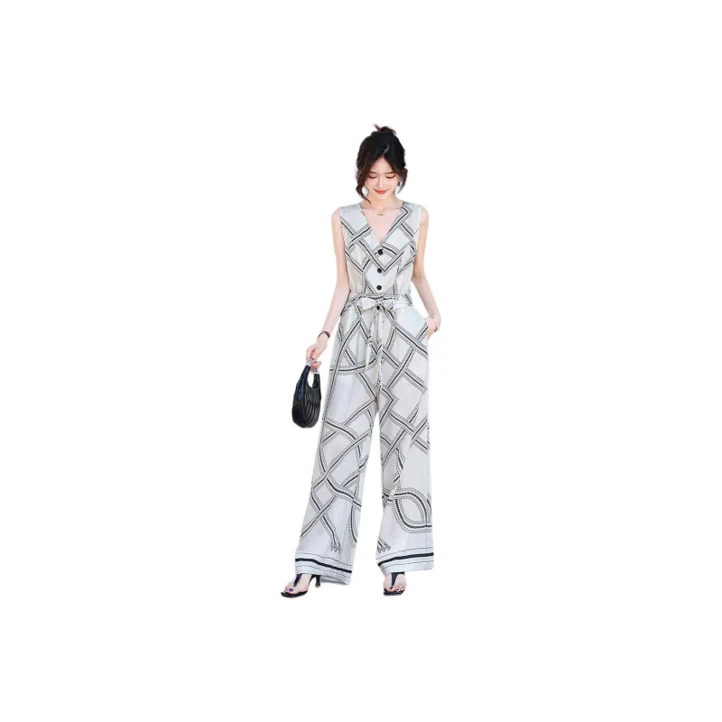 ZHUSHIFANGYUAN Jumpsuit Women's-0