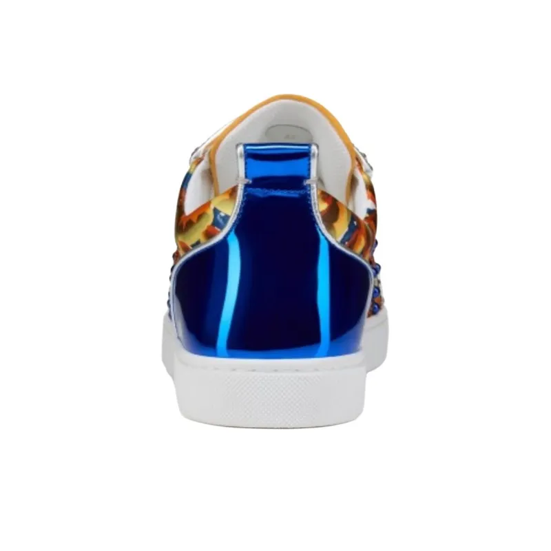 CL Louis Junior No Limit Gaagal Low Top Skateboard Shoes Men's Gold-4