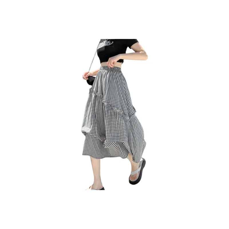 GOSO Casual Long Skirts Women's Image Color-1