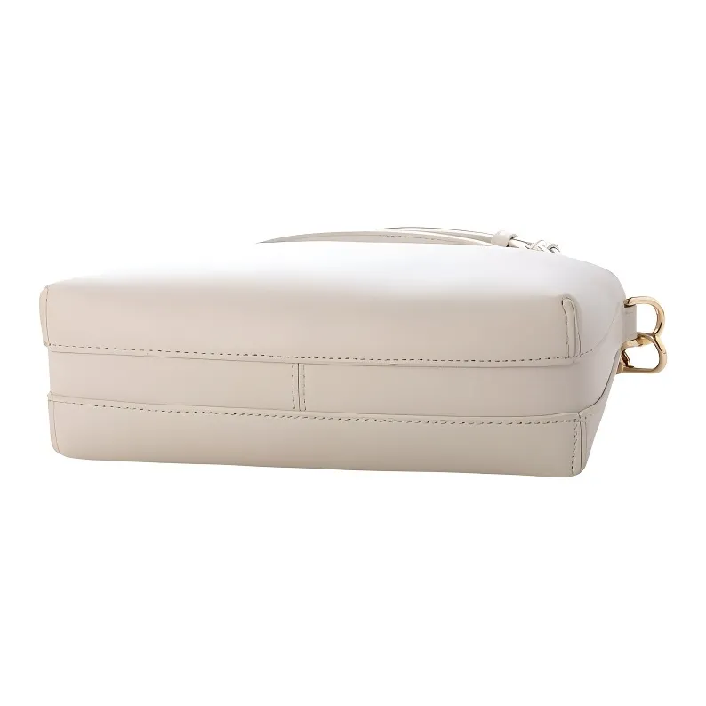 Furla Cow Leather Shoulder Bag, Crossbody Bag Mini Women's Marshmallow White-2