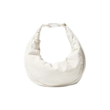 UNIQLO Nylon One Shoulder Handbag Extra Mini Women's White