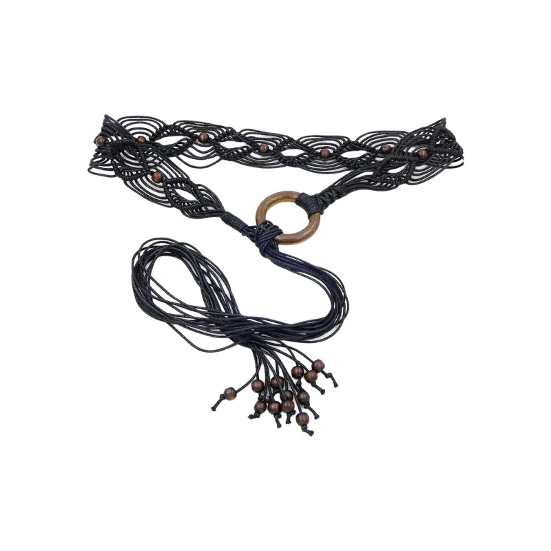 JEANSWEST Wax Cord Belt Women's 4CM-24