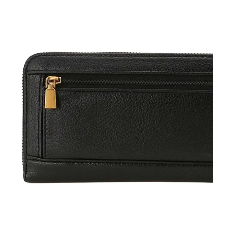 GUESS PU Polyurethane Clutch Wallet Women's Black-3
