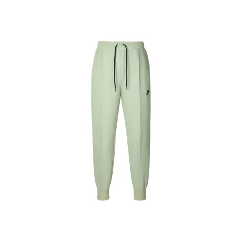 Nike FW24 AS W NSW TCH FLC MR JGGR Knitted Sports Pants Women's Green