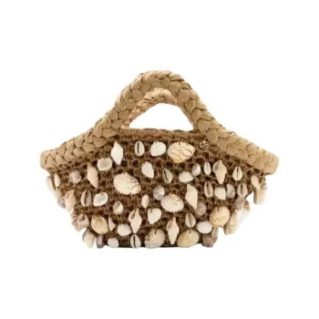 SIMON MILLER Raffia Handbag Women's Natural